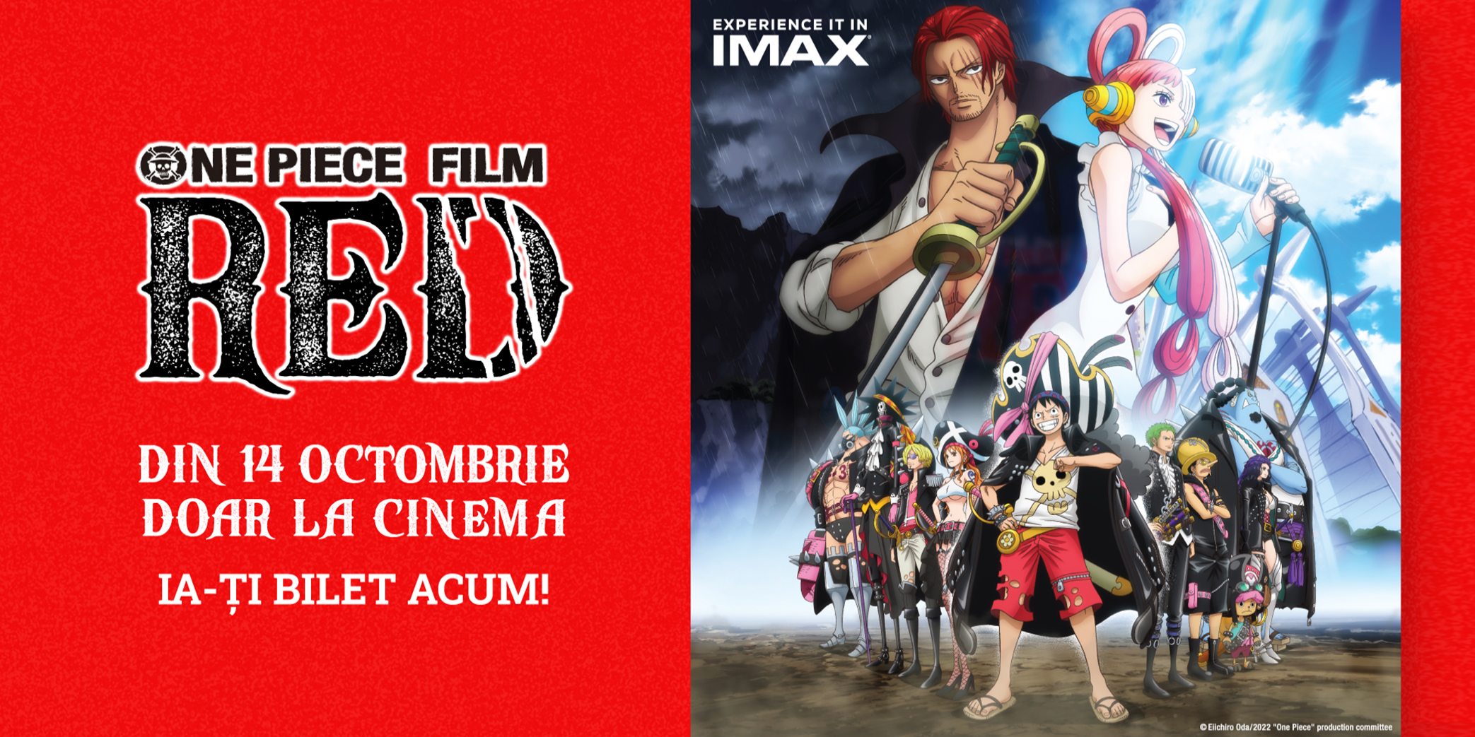 Filmul japonez de animație ”One Piece Film: Red” se lansează în România - What Is One Piece Film Red About