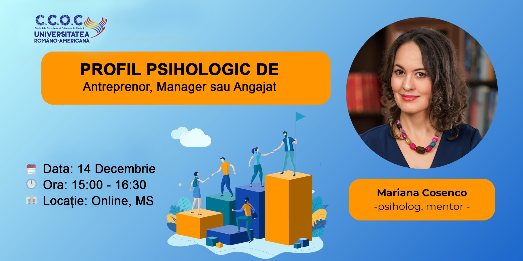 Mariana Consenco -psiholog, mentor – – 1